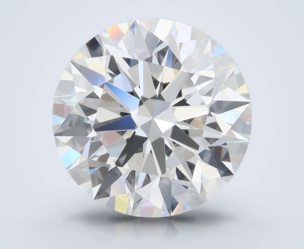 4.54 Carat Round Lab Diamond