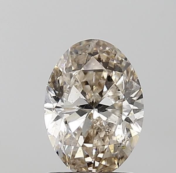 1.14ct K SI2 Rare Carat Ideal Cut Oval Diamond