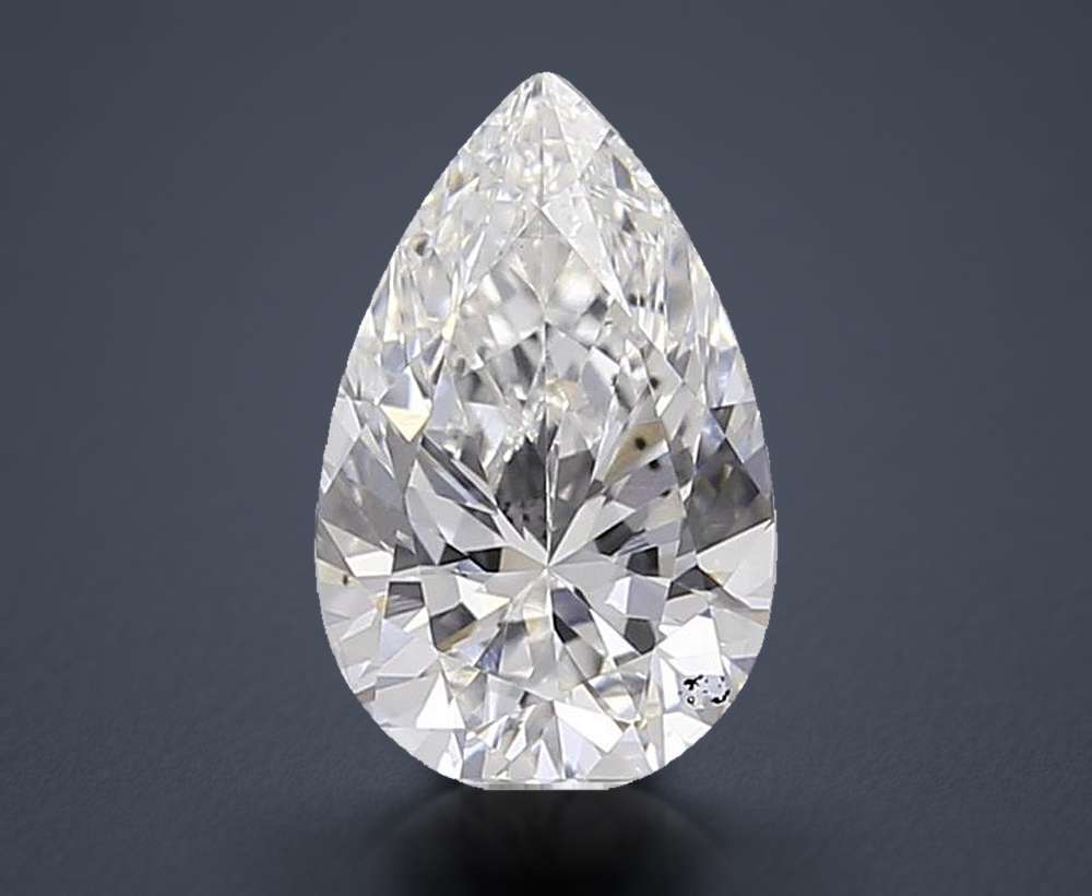 0.53 Carat Pear Lab Diamond