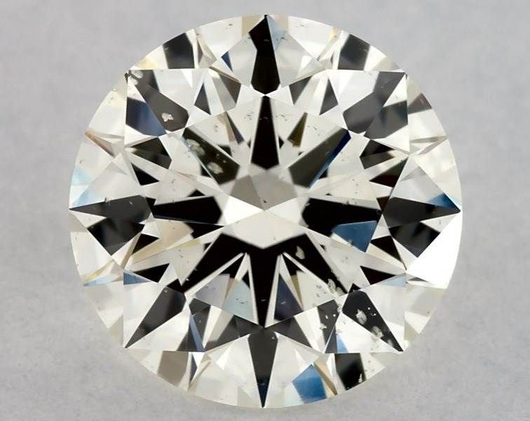 1.29ct K SI1 Rare Carat Ideal Cut Round Diamond