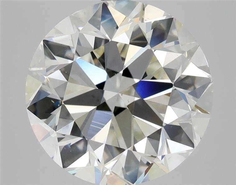 5.01ct J VS2 Very Good Cut Round Diamond