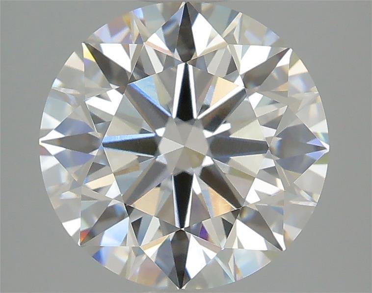 3.67ct G VVS2 Rare Carat Ideal Cut Round Lab Grown Diamond