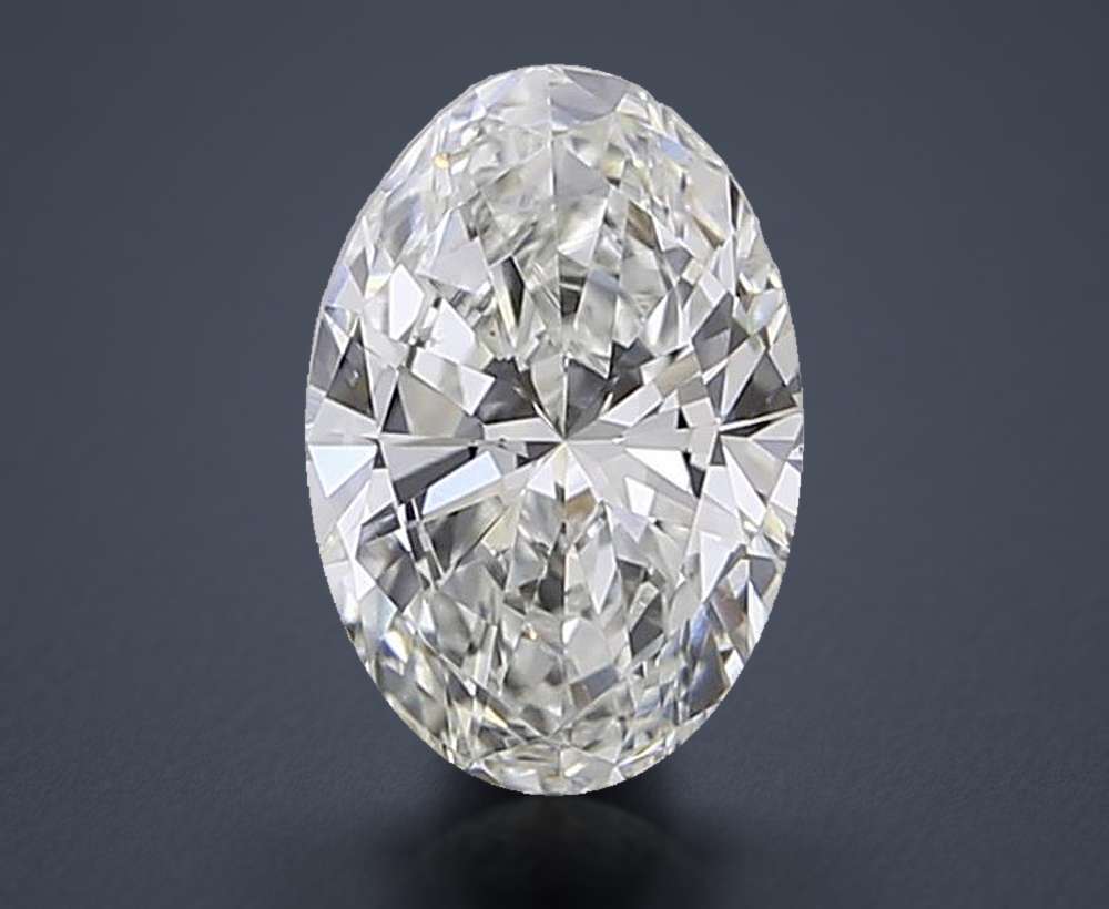 0.58 Carat Oval Lab Diamond