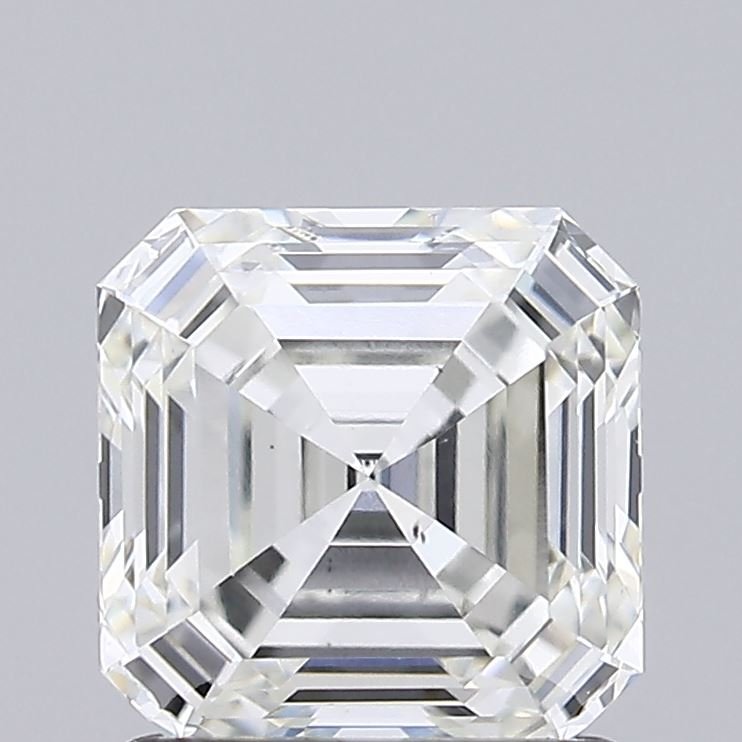 1.35ct G VS2 Rare Carat Ideal Cut Asscher Lab Grown Diamond