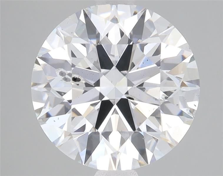 3.35ct E SI2 Rare Carat Ideal Cut Round Lab Grown Diamond