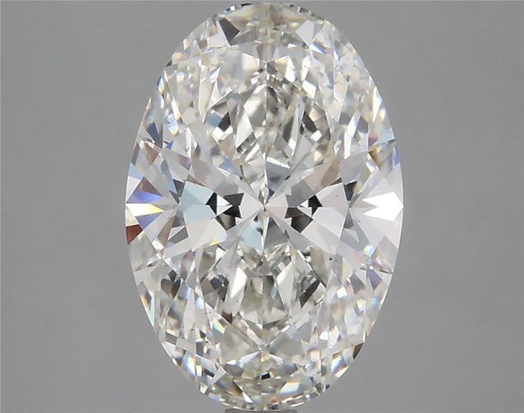 2.76ct H VS1 Rare Carat Ideal Cut Oval Lab Grown Diamond