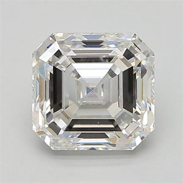 2.22ct F VS1 Rare Carat Ideal Cut Asscher Lab Grown Diamond