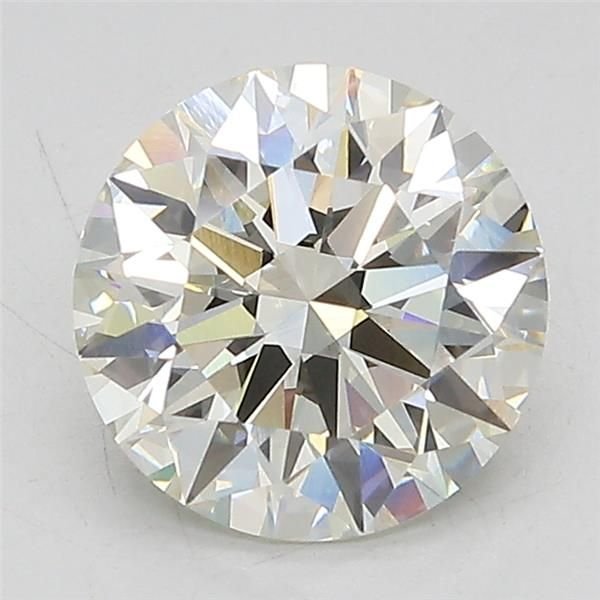 2.30ct J VS1 Rare Carat Ideal Cut Round Lab Grown Diamond
