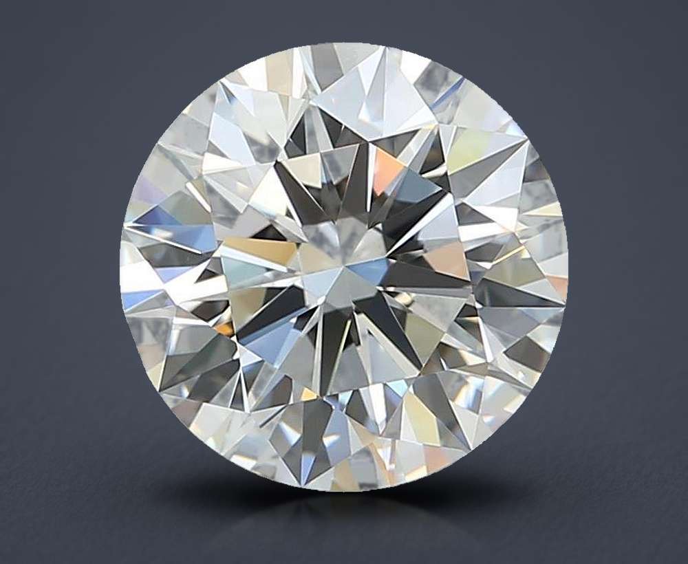 3.36 Carat Round Lab Diamond