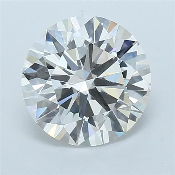 3.01ct F VS1 Excellent Cut Round Lab Grown Diamond