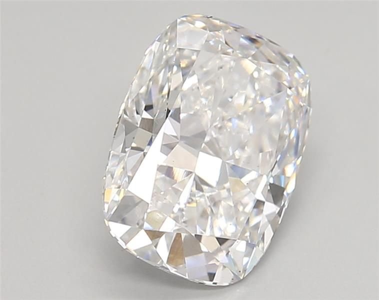 2.56ct D VS2 Rare Carat Ideal Cut Cushion Lab Grown Diamond