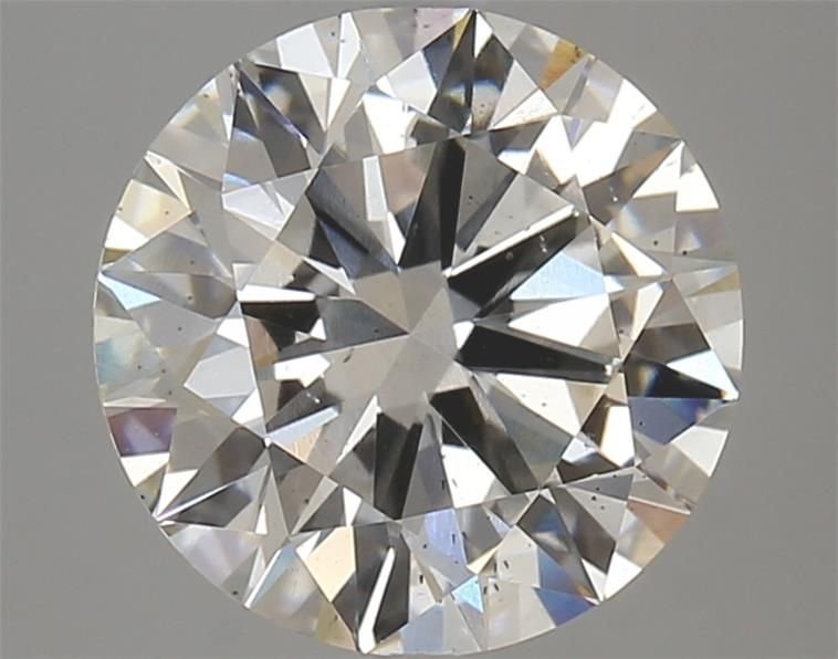 4.08ct G SI1 Rare Carat Ideal Cut Round Lab Grown Diamond