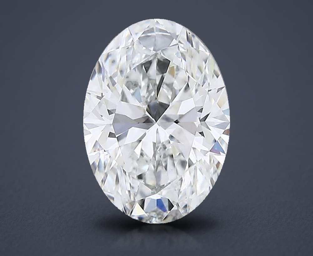 2.53 Carat Oval Lab Diamond