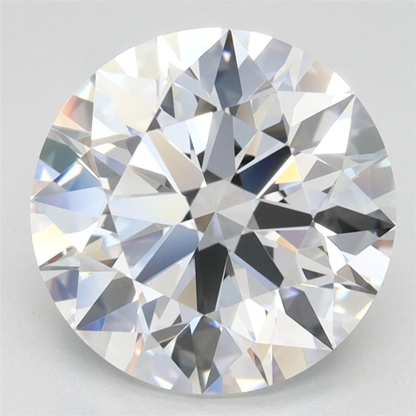 3.57ct E VVS2 Rare Carat Ideal Cut Round Lab Grown Diamond