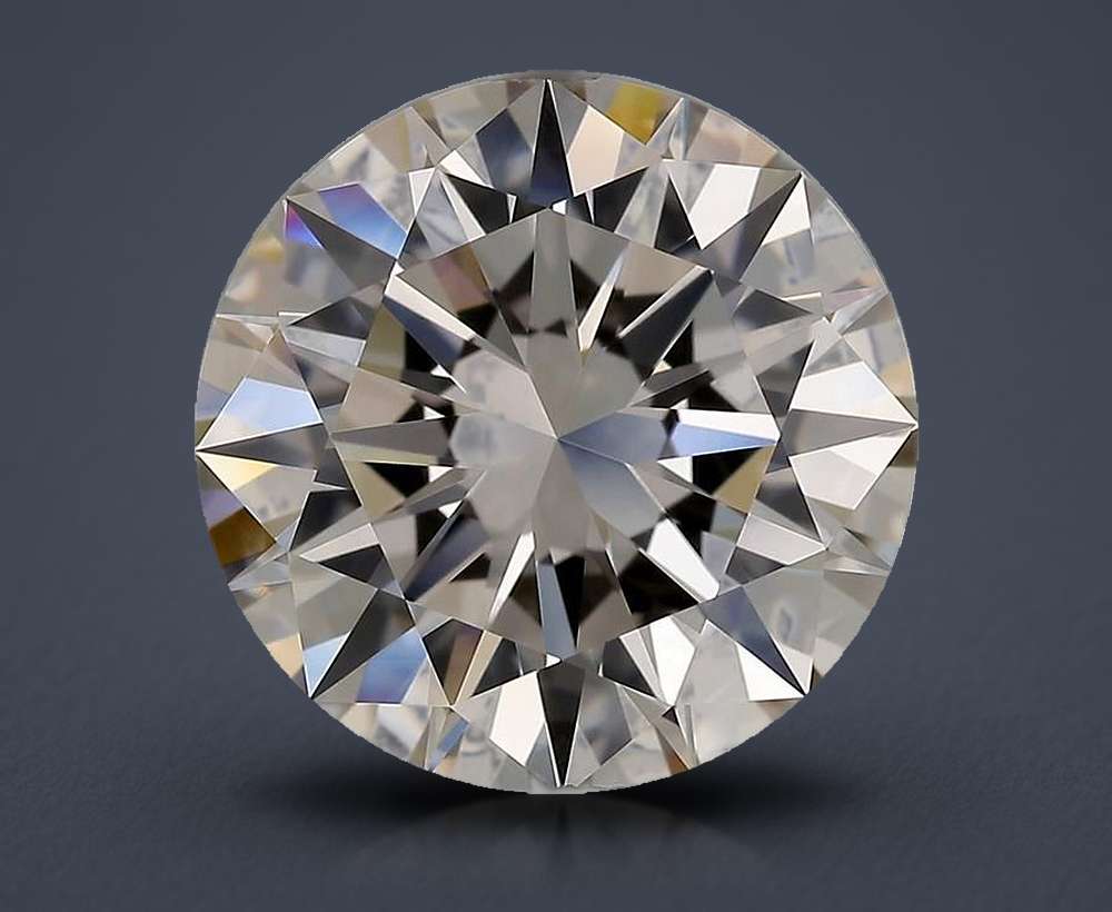 3.08 Carat Round Natural Diamond