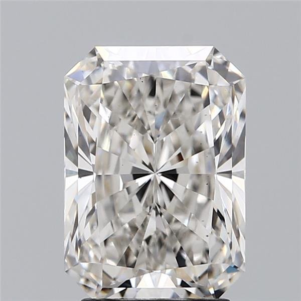 3.04ct H VS2 Rare Carat Ideal Cut Radiant Lab Grown Diamond