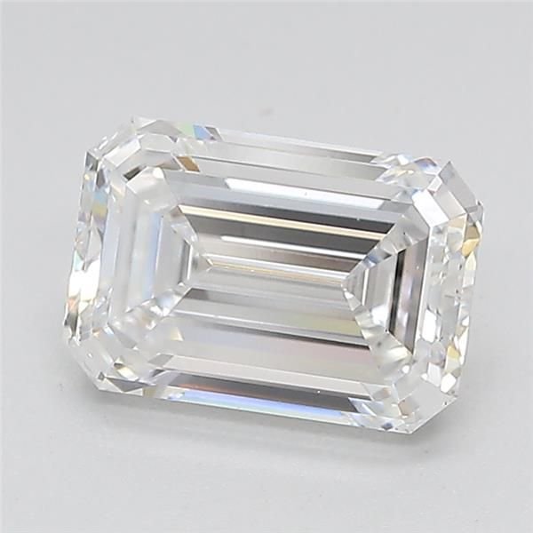 1.81ct D VS1 Rare Carat Ideal Cut Emerald Lab Grown Diamond