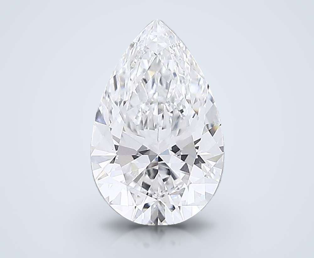 3.58 Carat Pear Lab Diamond