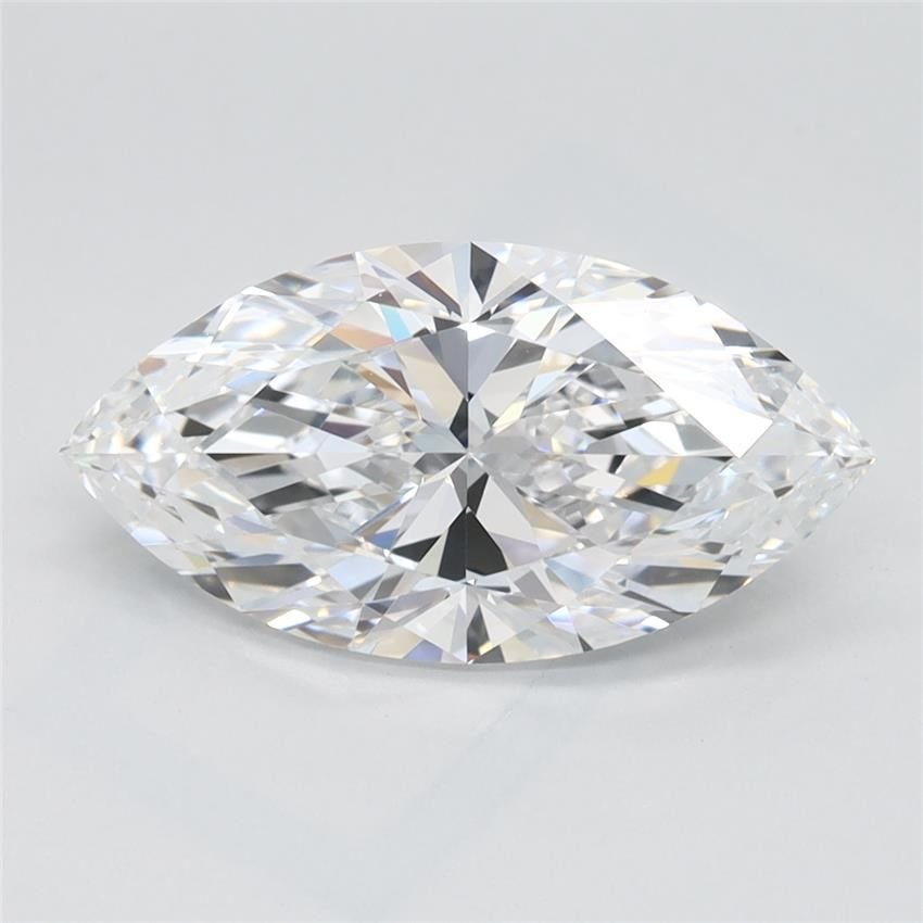 2.04ct D VVS1 Rare Carat Ideal Cut Marquise Lab Grown Diamond