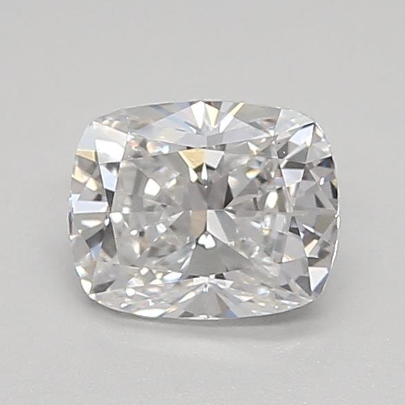 0.63ct D VVS2 Rare Carat Ideal Cut Cushion Lab Grown Diamond