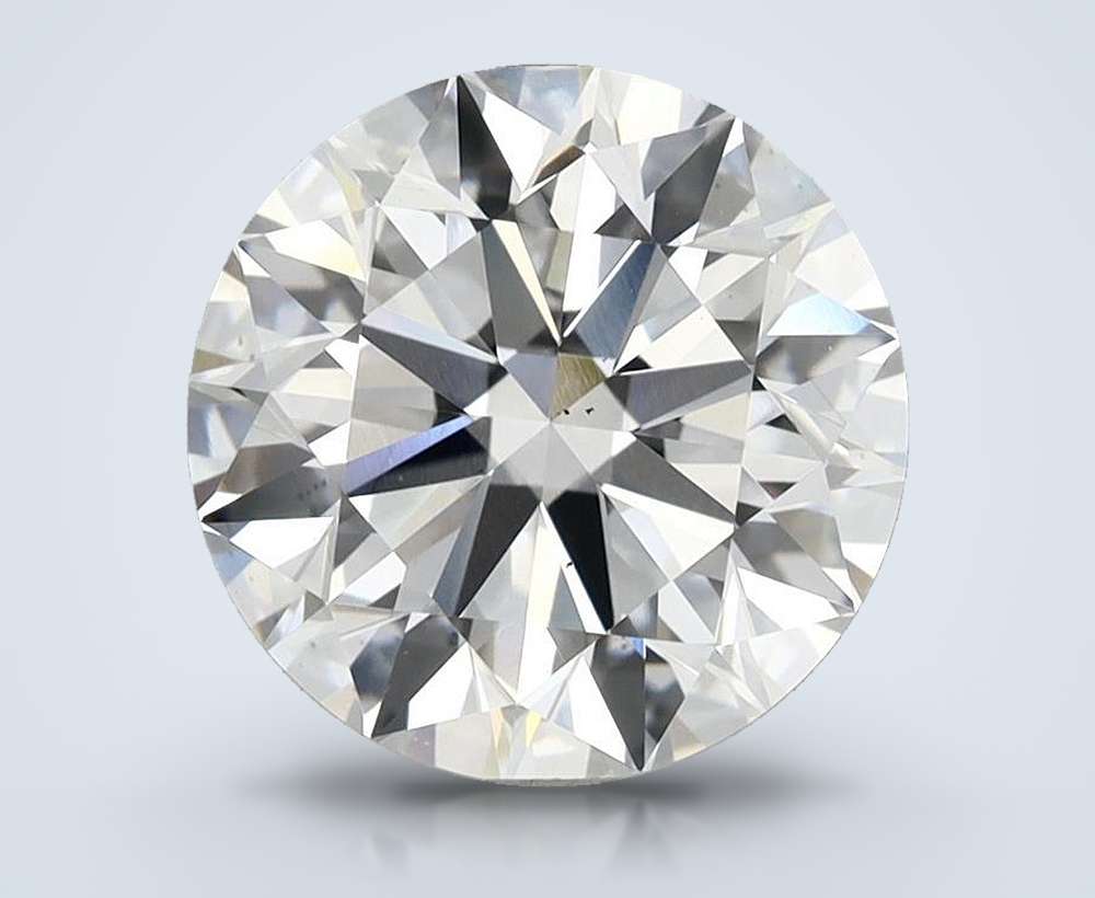 3.84 Carat Round Lab Diamond
