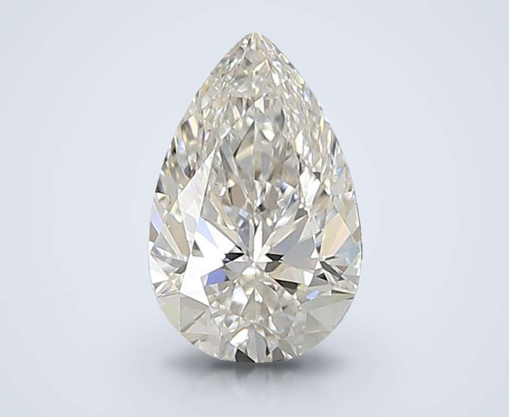 1.23 Carat Pear Lab Diamond