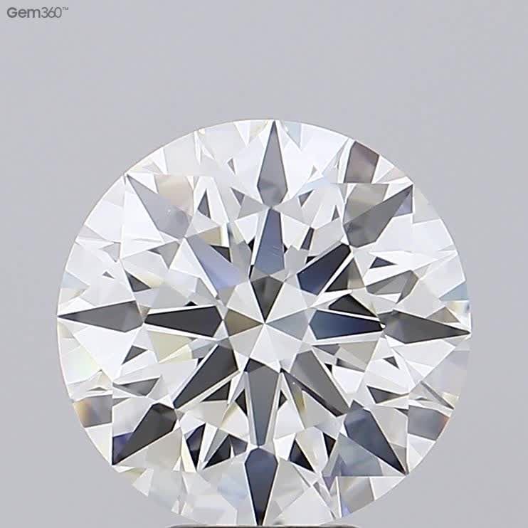 5.12ct I VS1 Rare Carat Ideal Cut Round Diamond