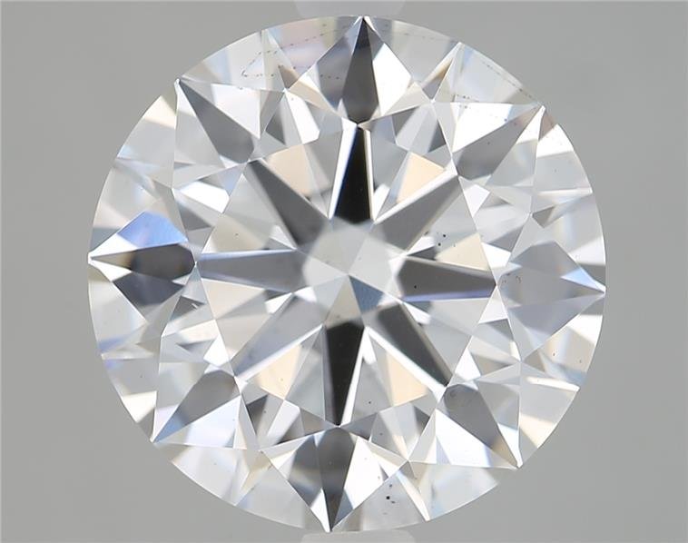 4.02ct D SI1 Rare Carat Ideal Cut Round Lab Grown Diamond