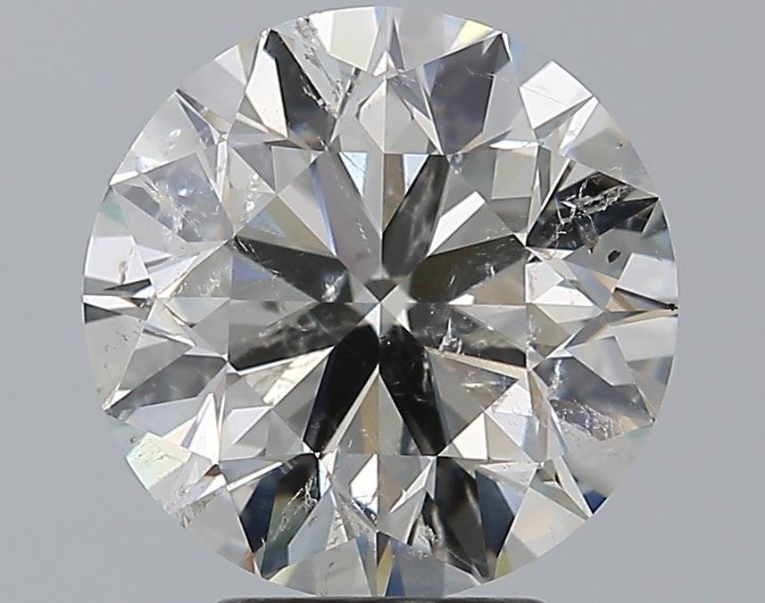 4.01ct G SI2 Excellent Cut Round Diamond