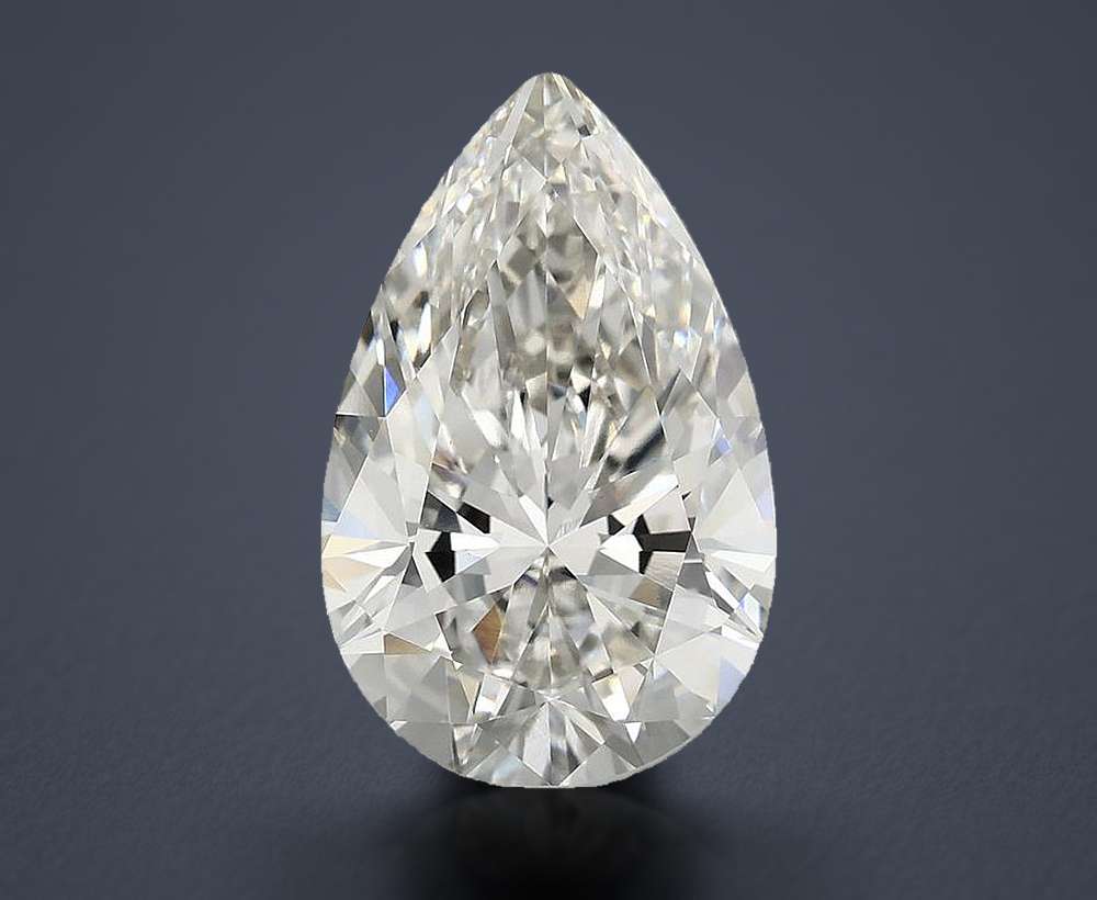 6.10 Carat Pear Lab Diamond