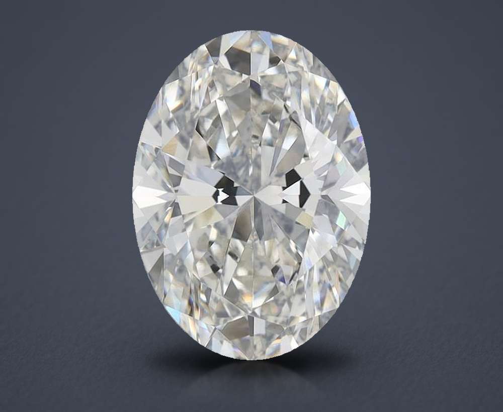 4.04 Carat Oval Lab Diamond