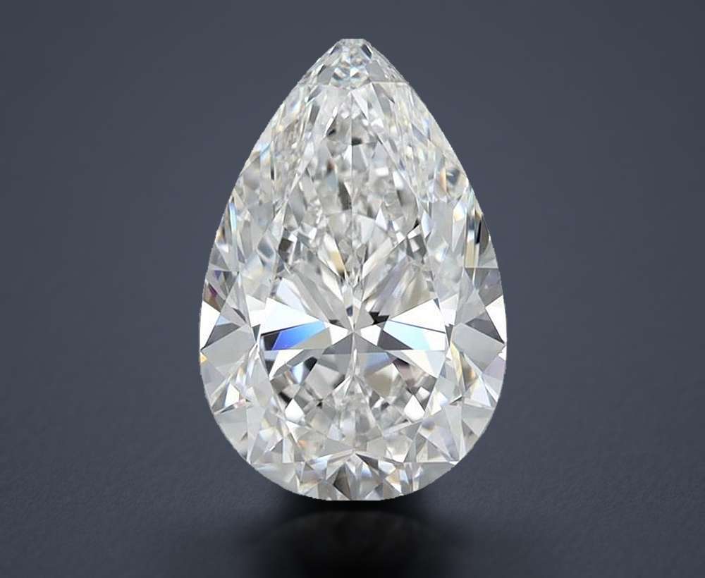 1.50 Carat Pear Natural Diamond