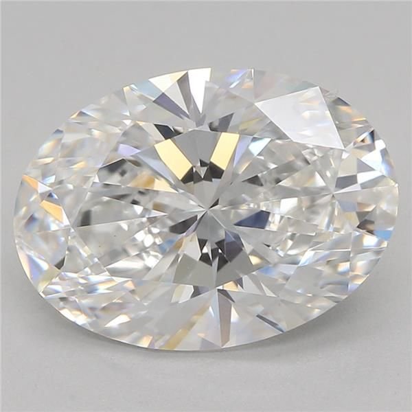 2.52ct E VS1 Rare Carat Ideal Cut Oval Lab Grown Diamond