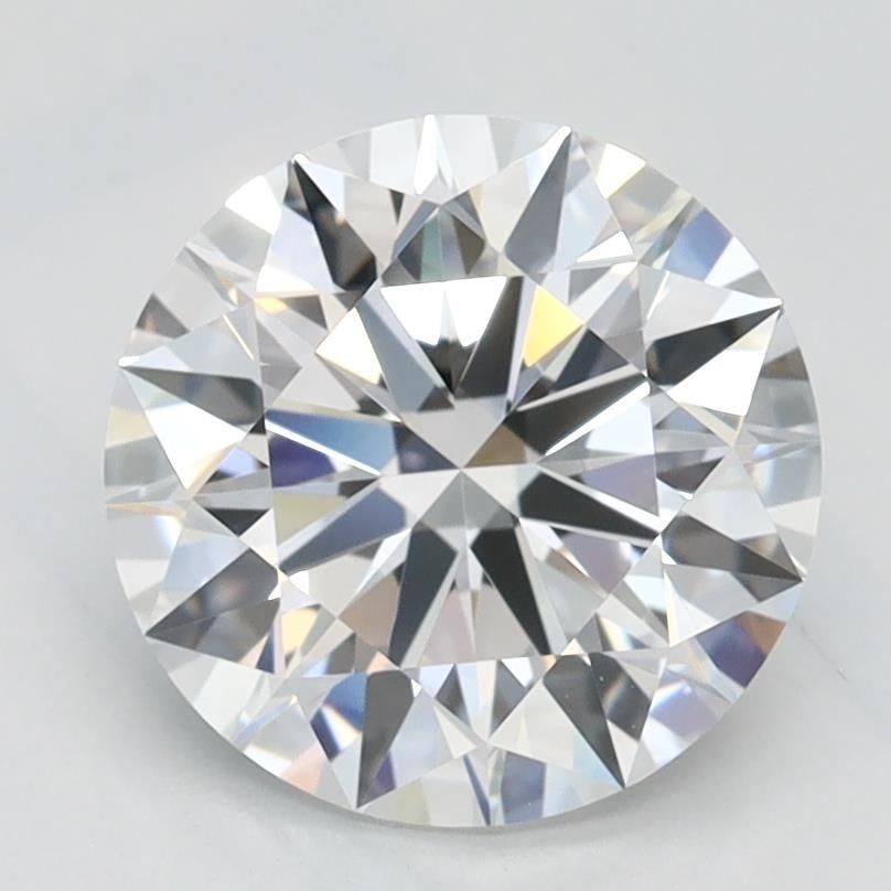 1.66ct D FL Rare Carat Ideal Cut Round Lab Grown Diamond
