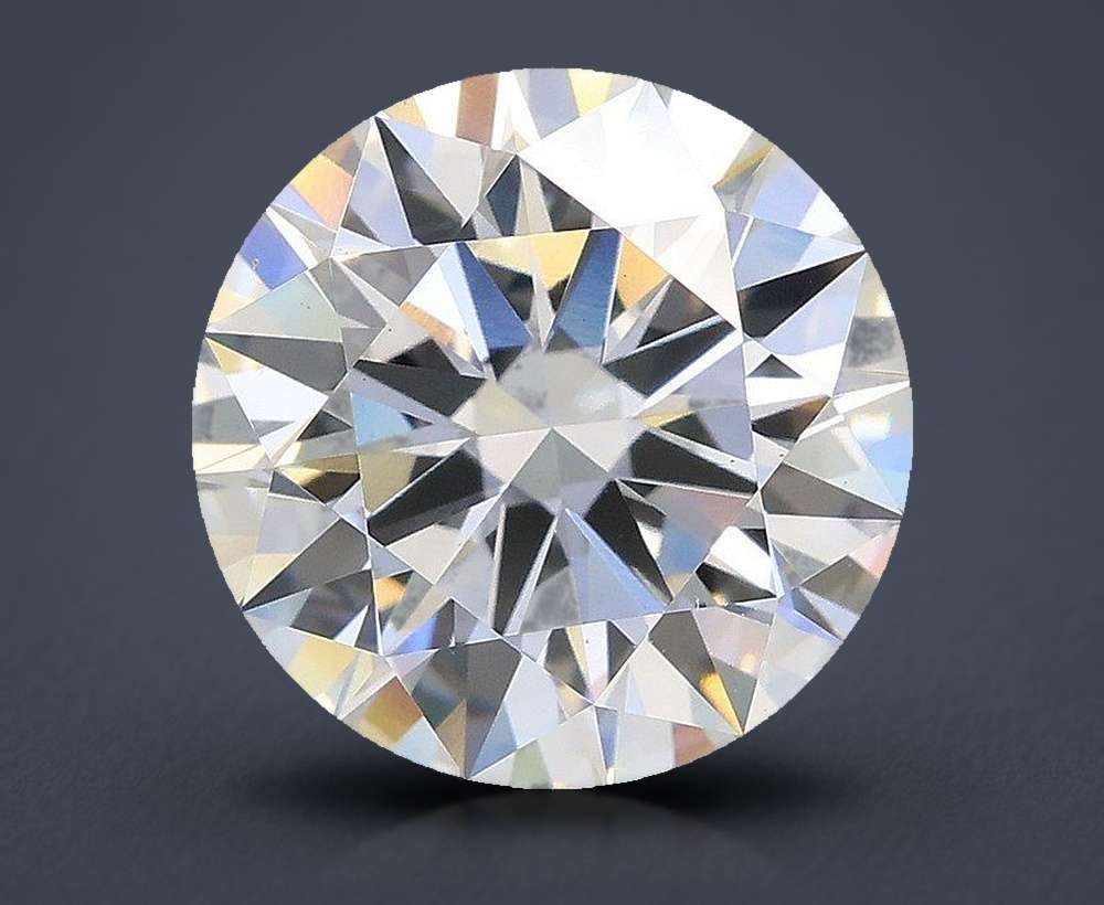 4.04 Carat Round Lab Diamond