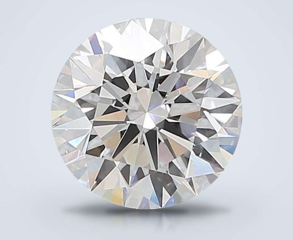 4.07 Carat Round Lab Diamond