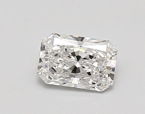 0.58ct E VVS2 Rare Carat Ideal Cut Radiant Lab Grown Diamond