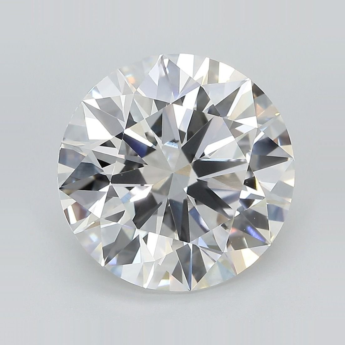 7.11ct D VVS2 Rare Carat Ideal Cut Round Lab Grown Diamond