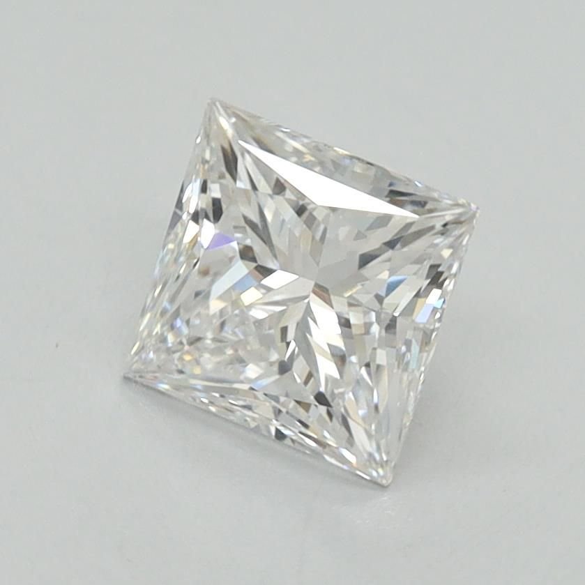 1.15ct D VVS2 Rare Carat Ideal Cut Princess Lab Grown Diamond