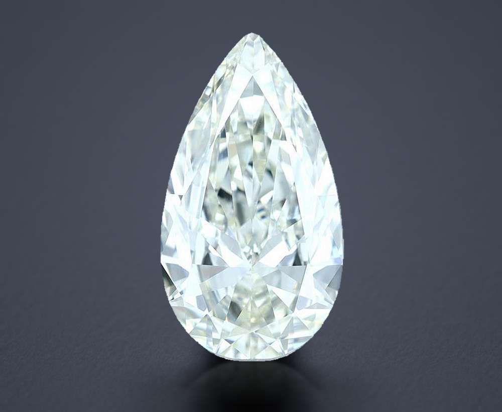 1.30 Carat Pear Natural Diamond