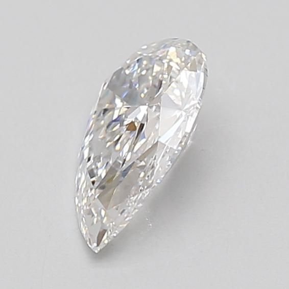 0.89ct E VS1 Rare Carat Ideal Cut Pear Lab Grown Diamond