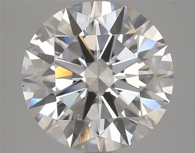 5.01ct H VS2 Rare Carat Ideal Cut Round Lab Grown Diamond