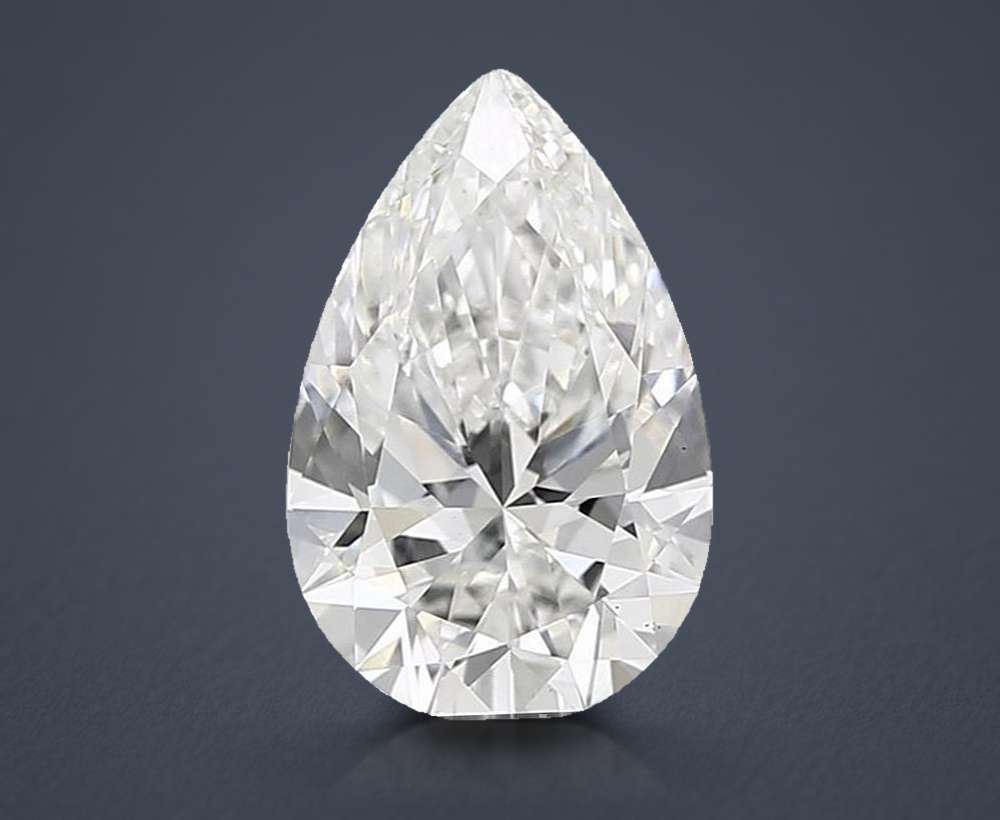 3.10 Carat Pear Lab Diamond