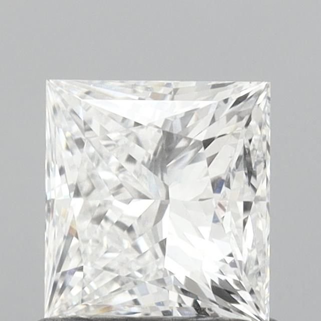 1.06ct E VS1 Rare Carat Ideal Cut Princess Lab Grown Diamond