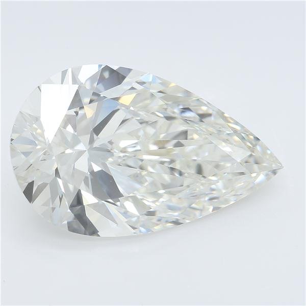 7.20ct I VVS2 Rare Carat Ideal Cut Pear Lab Grown Diamond