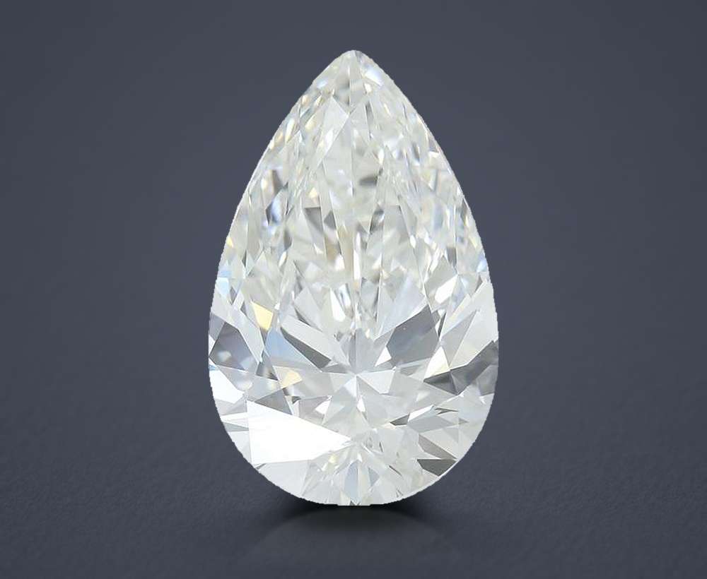 7.20 Carat Pear Lab Diamond