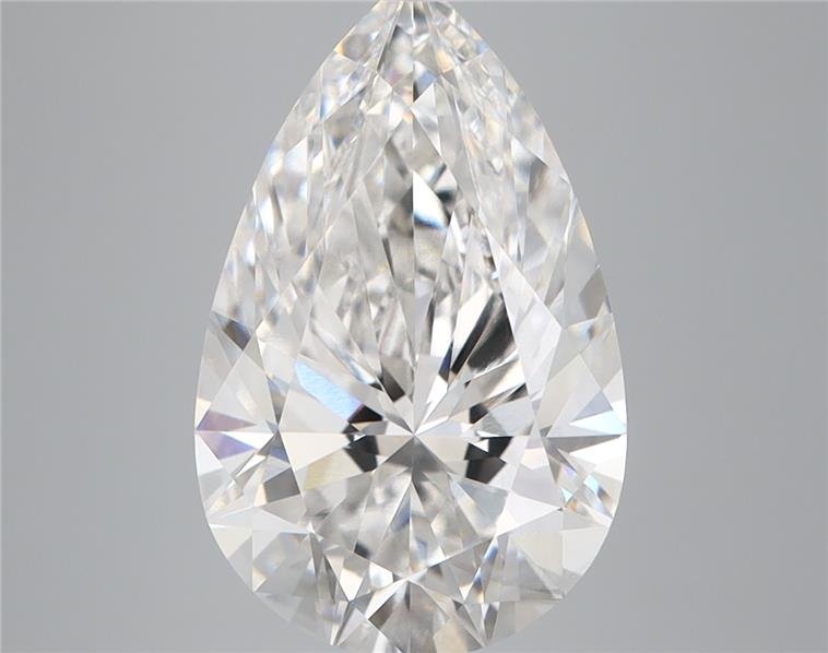 4.05 Carat Pear Lab Diamond