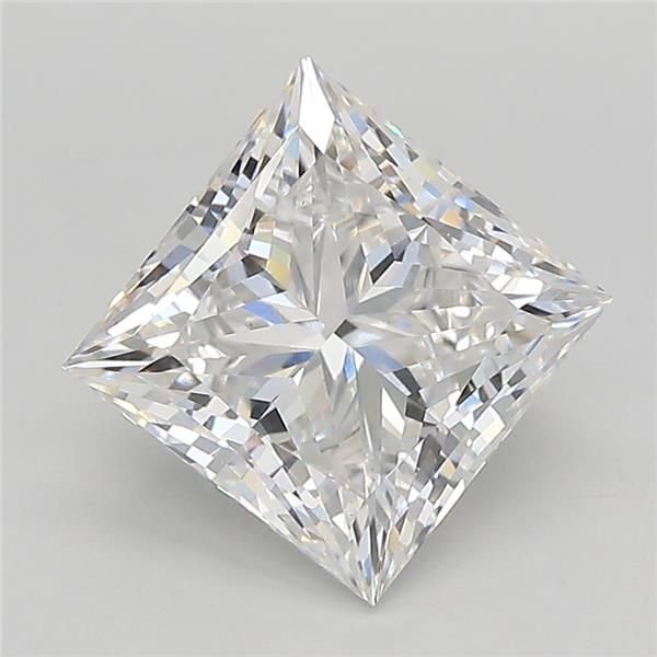 2.87 Carat Princess Lab Diamond