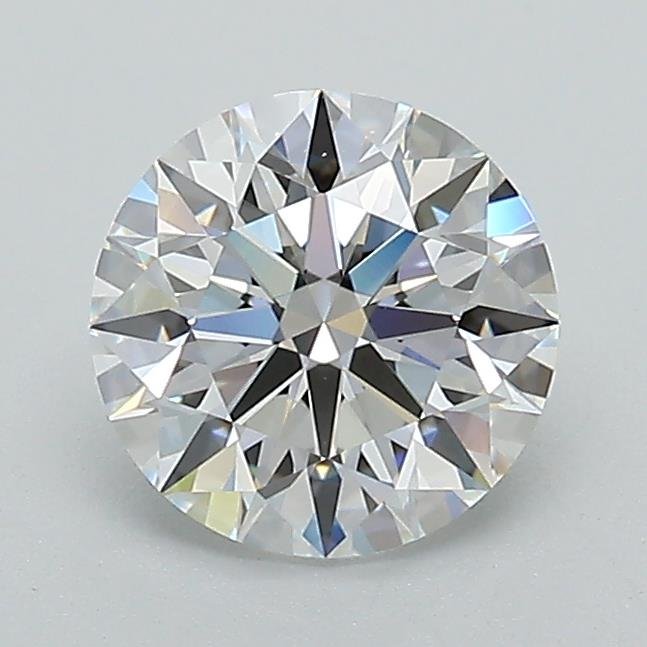 1.11ct D VVS2 Rare Carat Ideal Cut Round Lab Grown Diamond