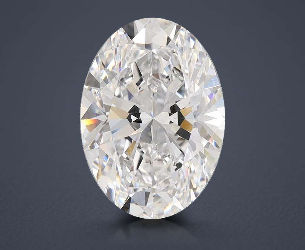 3.00 Carat Oval Lab Diamond